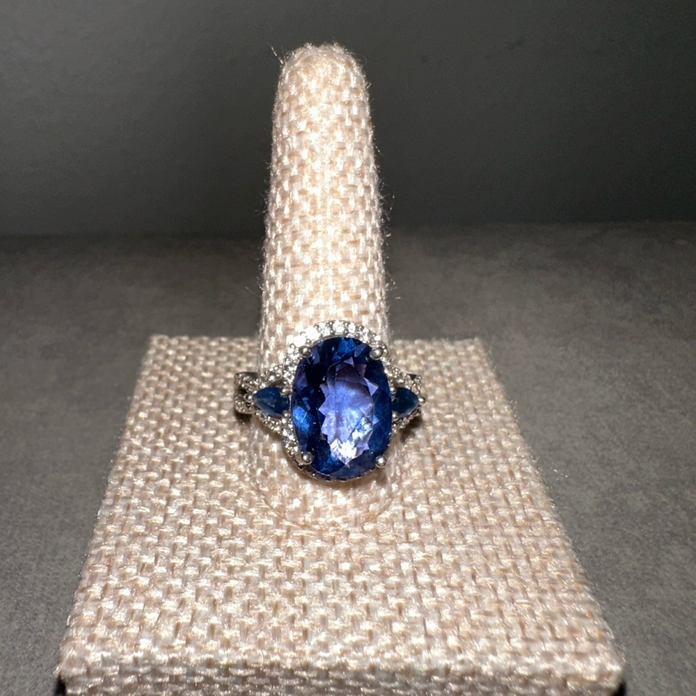 Color Change Florite Ring 6.79ct by Colleen Lopez - Picture 2 of 15